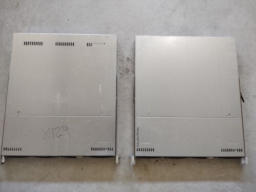 Pair of SuperMicro Servers (1U Long Rackmount, Data-Center Used, For Storage)