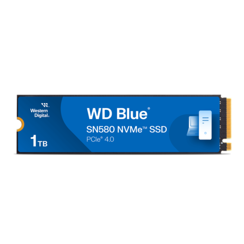 WD Blue 1TB SN580 NVMe SSD, Internal Solid State Drive – WDS100T3B0E-00CHF0