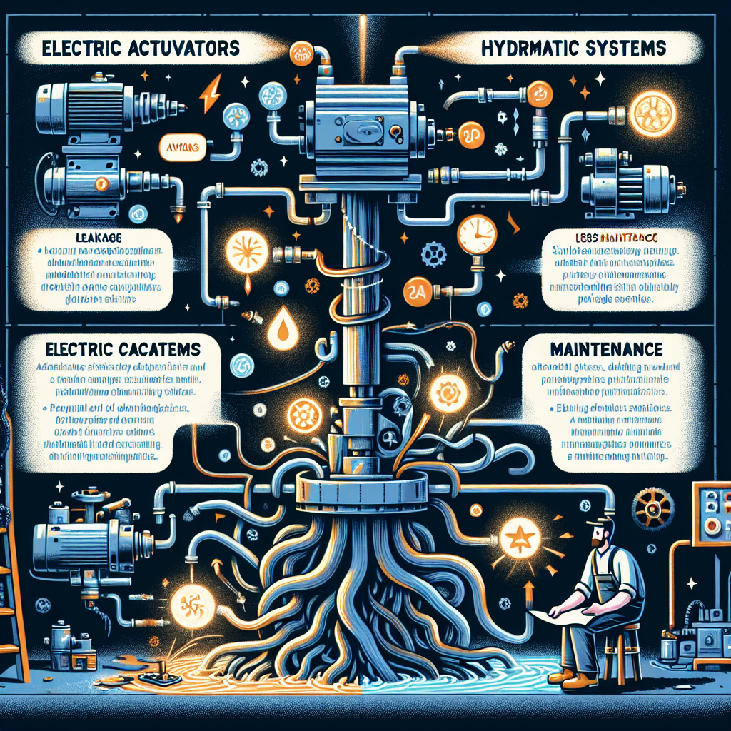 Advantages of Electric Actuators over Hydraulic and Pneumatic Systems