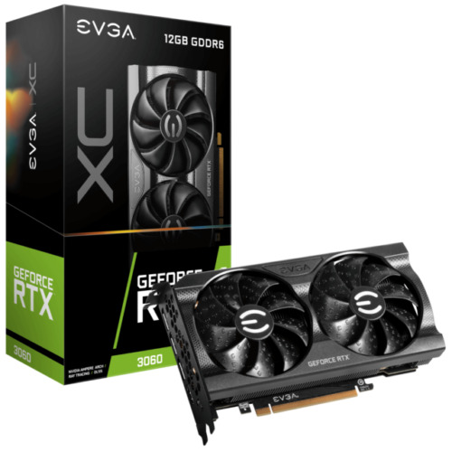 EVGA GeForce RTX 3060 XC 12GB GDDR6  Nvidia GPU