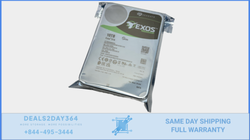 SEAGATE 10TB 7.2K 6Gb/s 3.5″ SATA ST10000NM003G EXOS X16 NEW ZERO HOURS