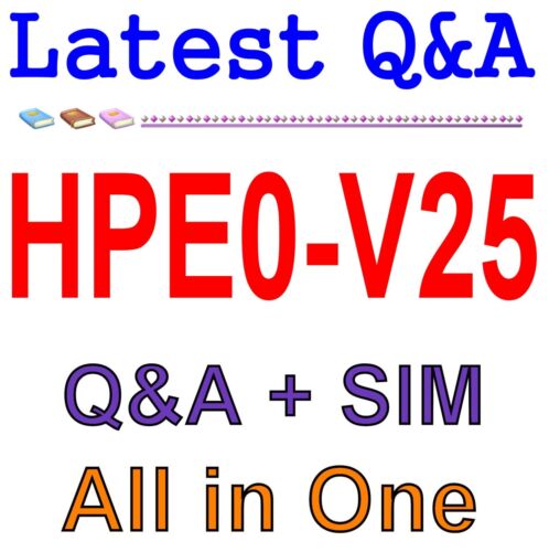 HPE Hybrid Cloud Solutions HPE0-V25 Exam Q&A