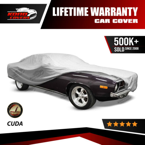 Plymouth Cuda 5 Layer Waterproof Car Cover 1970 1971 1972 1973 1974