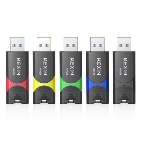 LOT 64GB USB 3.0 Flash Drive Memory Stick Thumb Drive Retractable Data Storage