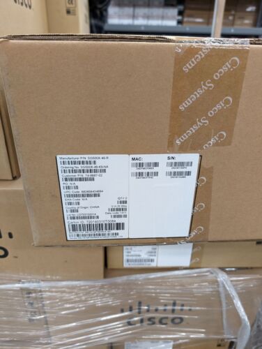 New Cisco SG500X-48-K9 48-Port, 4-Port 10Gigabit Stackable Managed Switch SG500x