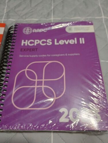 SEALED HCPCS Level II Expert Service Supply Codes Caregivers from AAPC 2023 NEW