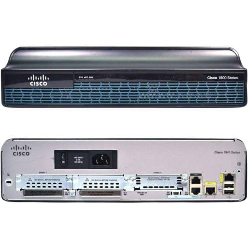 CISCO1941/K9 Router 2 Port Gigabit Ethernet IP Base 2x EHWIC Slot