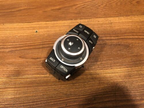 BMW E63 E64 M6 650 M5 550 535 CIC NAVIGATION MENU IDRIVE MEDIA SWITCH KNOB OEM