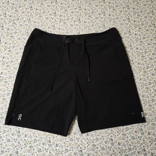 On Cloud Hybrid Shorts Men’s Adult 36 Black Lightweight Lined Stretch