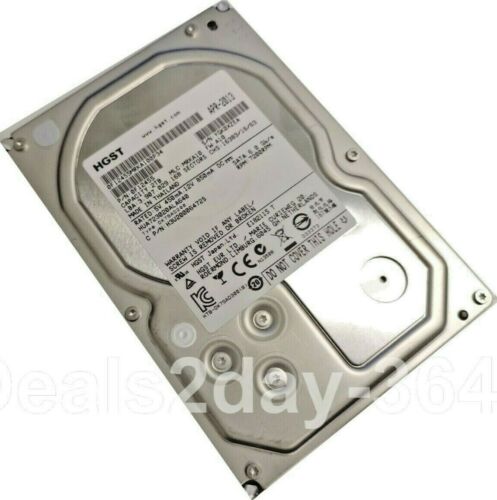 HGST HUA723020ALA640 (0F14043) 2TB 64MB 7200RPM SATA 6.0Gb/s 3.5″ Hard Drive