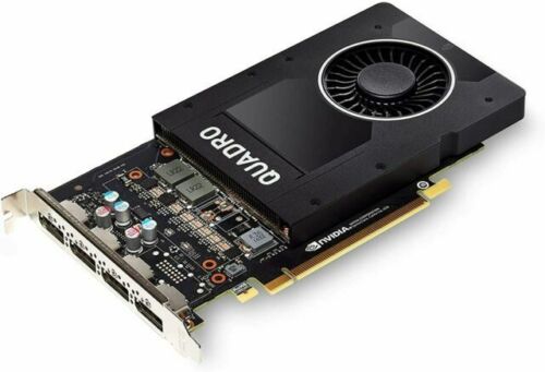 Nvidia Quadro P2000 Graphics Card 5GB GDDR5 1024 CUDA Cores Pascal GPU 4x DP 1.4