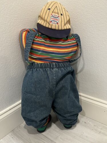 Time Out Hide N Seek 26″ Doll Overalls Colorblock Shoes Baseball Cap