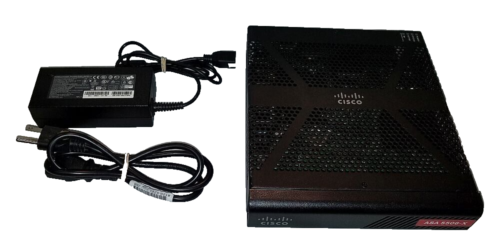 Cisco ASA 5506-X Network Security Firewall Appliance + ac adapter Used