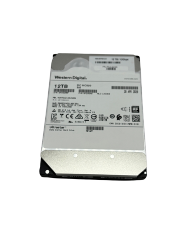 Western Digital Ultrastar HUH721212AL5204 12TB 3.5″ 7.2k 12Gbps SAS AF HF HDD w6