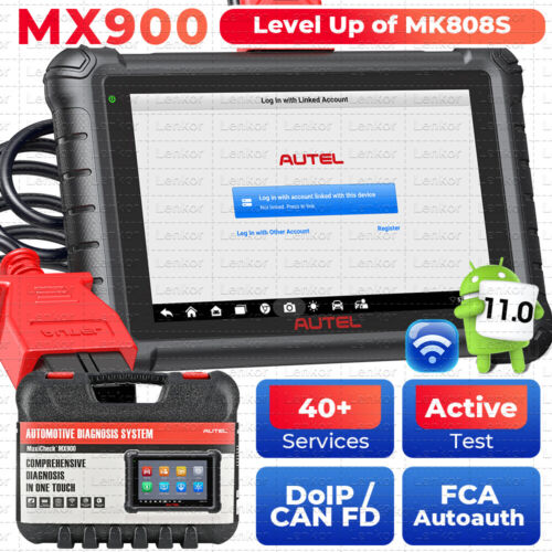 Autel MaxiCheck MX900 2024 Newer of MaxiCOM MK808BT OE Full Diagnostic as MP900E