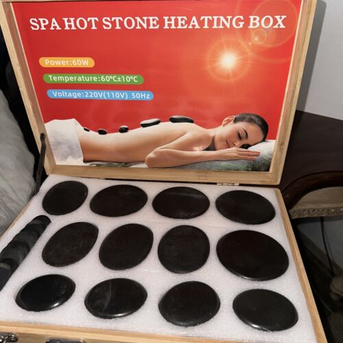 Livin It Solutions LLC Spa Hot Stone Heating Box 60W Voltage 220v(110v) 20 Piece