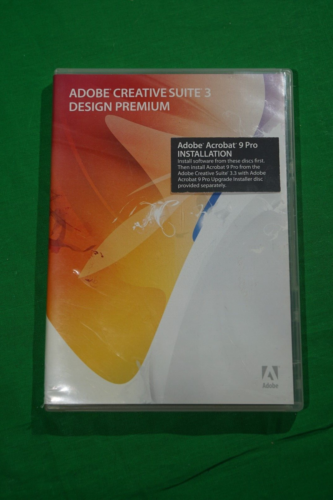 Adobe Creative Suite 3 Design Premium With Serial Number for Windows