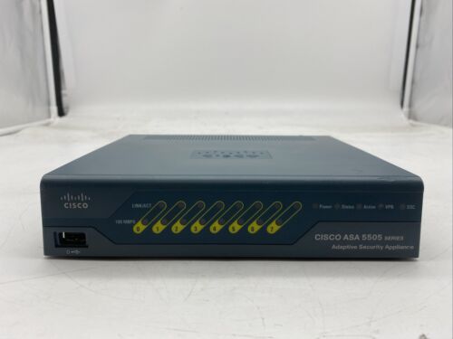 Cisco ASA 5505 V13 Fast Ethernet Firewall Security Appliance