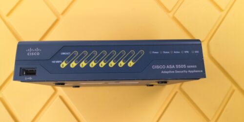 Cisco ASA 5505 Fast Ethernet Firewall Security Appliance. Network, LAN