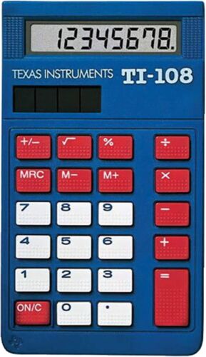 Texas Instruments TI-108 Elementary School Calculator