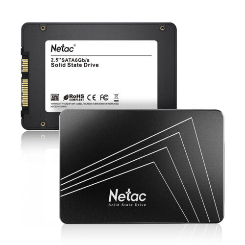 Netac 512GB SSD 2.5” SATA III 6 Gb/s Internal Solid State Drive 500MB/s