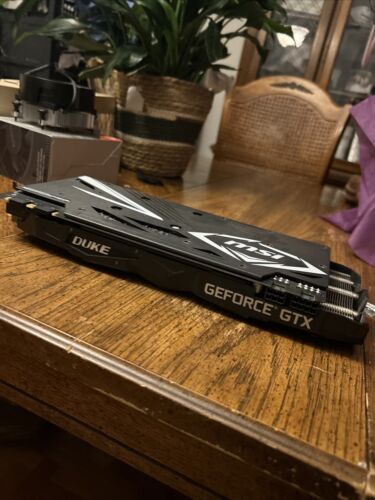 MSI GeForce GTX 1080 8GB GDDR5X Graphics Card (GTX 1080 DUKE 8G OC)