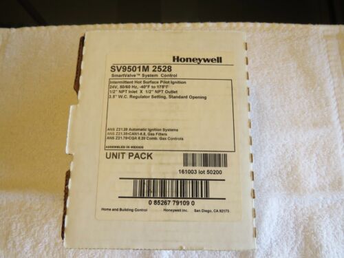 NEW HONEYWELL SV9501M2528 SMARTVALVE INTERMITTENT HOT SURFACE PILOT-IGNITION 24V