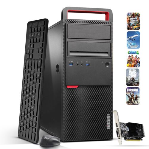 Lenovo Tower Gaming Desktop PC i5-6500 64GB 2TB SSD 2TB HDD Nvidia 1050Ti Win 10