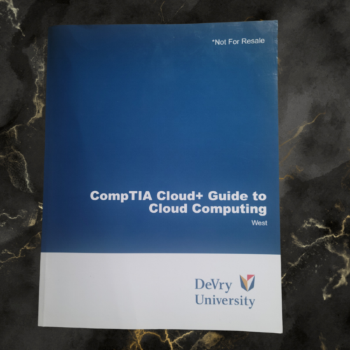 CompTIA Cloud+ Guide to Cloud Computing by Jill West (English)