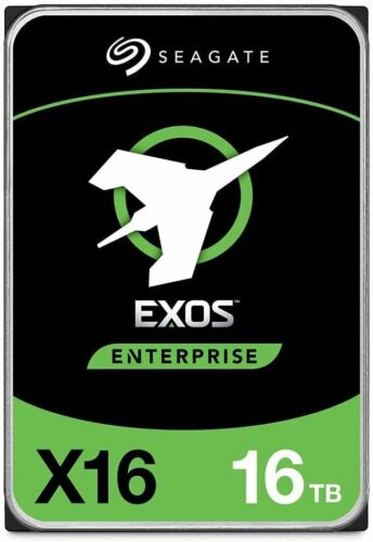 Seagate EXOS X16 ST16000NM001G 16TB 256MB 7200rpm 3.5″ SATA 6Gb/s Enterprise HDD