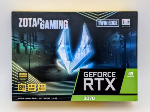 ZOTAC GAMING GeForce RTX 3070 Twin Edge 8GB Graphics Card (ZT-A30700H-10P)