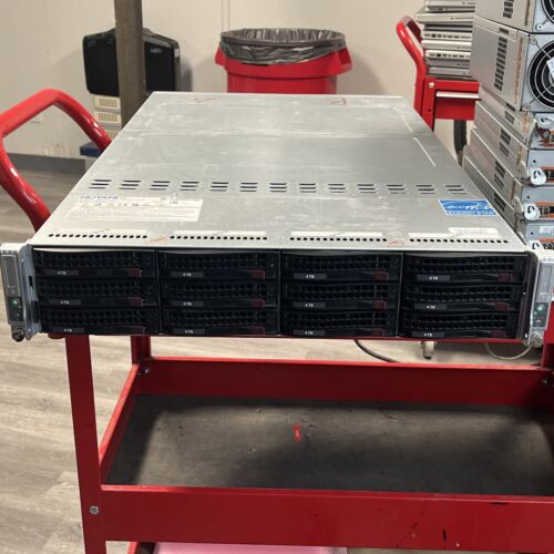 NUTANIX NXS2U2NL12G500. 4x E5-2620 V4. 128GB RAM.  Powers On. READ #1