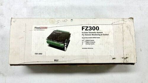 FleetZoom FZ300 FZB-1802 Cellular Telemetry System Remote Monitoring and Control