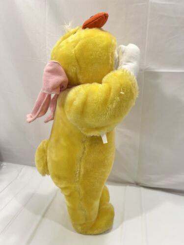 Vintage Rare Time Out Hide n Seek Toddler Doll In Duck Easter Costume Pink Bow