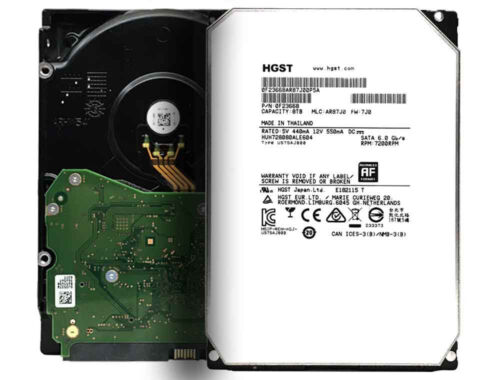 HGST Ultrastar HUH728080ALE604 (0F23668) 8TB 7200RPM SATA 6Gb/s 3.5″ Hard Drive