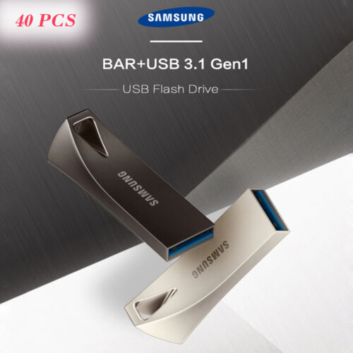 40PCS Samsung BarPlus USB 3.1 Flash Drive 32GB Memory Thumb UDisk Storage Device