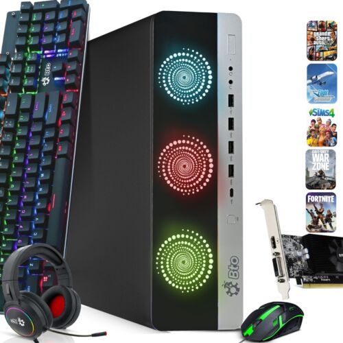 HP RGB 800 G3 Desktop Gaming PC Intel i5-6500 64GB 2TB SSD HDD NVIDIA GTX Win 10