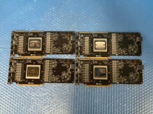 NVIDIA Tesla P100 GP100-892-A1 Data Center GPU Boards 4pcs As-Is Tested