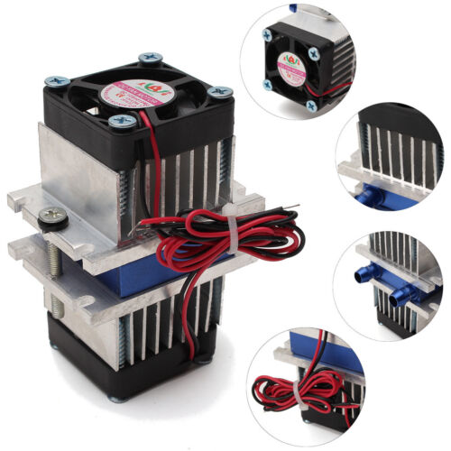 Thermoelectric Peltier Refrigeration Semiconductor Cooling System Fridge Cooler