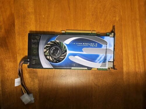 EVGA E-GeForce 8800 GT 512MB DDR3 PCI-E S-Video DVI Graphics Card 512-P3-N802-AR