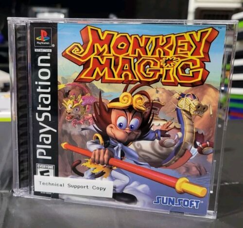 Monkey Magic (PlayStation 1, 1999) CIB *Technical Support Copy*