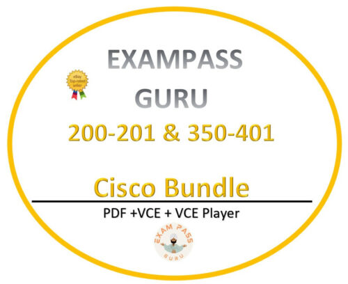 350-401 200-201 cisco exam dumps bundle 1020 + 430!NOVEMBER UPDATES !