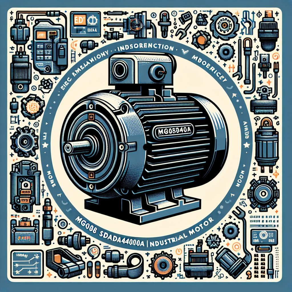 Exploring the Features and Benefits of the MG08SDA400A Industrial Motor