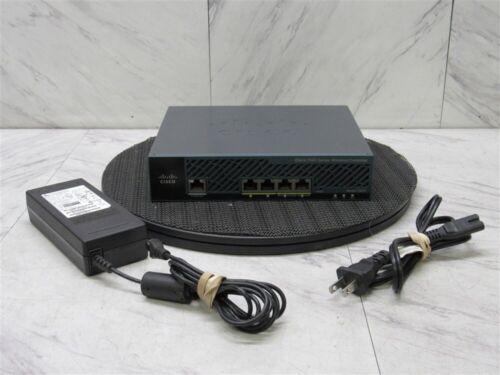 Cisco 2504 Wireless Controller AIR-CT2504-K9 w/ Power Adapter TESTED