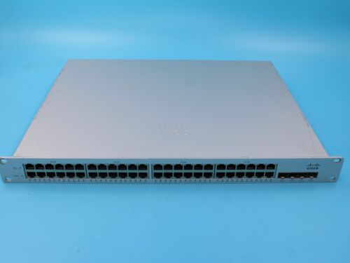 Cisco Meraki MS220-48LP 48 Port PoE Cloud Managed Network Switch Unclaimed