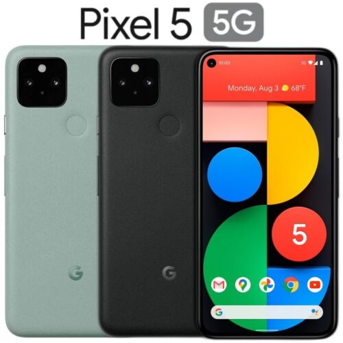 Google Pixel 5 5G GD1YQ – 128GB – Unlocked Verizon T-Mobile AT&T Metro Cricket