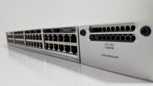 Cisco WS-C3850-48T-L  48 Ports Managed Network Switch Lan Base SERVICE LICENSE