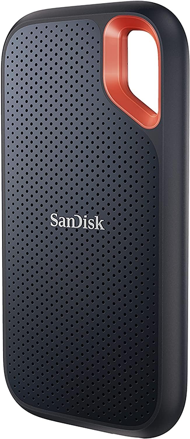 SanDisk 4TB Extreme Portable SSD – Up to 1050MB/s, USB-C, USB 3.2 Gen 2, IP65 Water and Dust Resistance, Updated Firmware – External Solid State Drive – SDSSDE61-4T00-G25