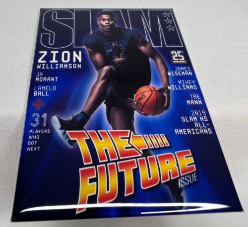 Zion Williamson SLAM Magazine Cover (July/Aug 2019) Handcrafted Magnet