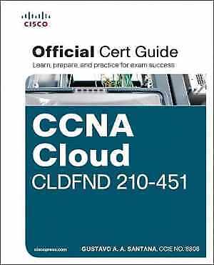 CCNA Cloud CLDFND 210-451 Official – Product Bundle, by Santana Gustavo – Good